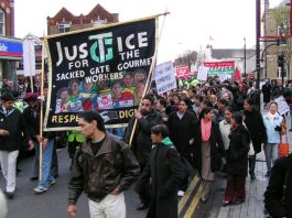 Abbas Accepts Italy’s Offer To Host Peace Talks The front of Sunday’s 1,000-strong march through Southall