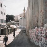 The Israeli Apartheid Wall at Abu Dis on the outskirts of Jerusalem – the Israelis have begun to build the ‘third phase’  of the wall to encircle Bethlehem and Hebron