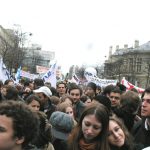 A million French workers, youth and students marched through Paris yesterday against the government’s plan for youth