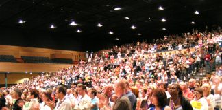UNISON delegates yesterday in a standing ovation to Thabitha Khumalo, Zimbabwe fraternal delegate