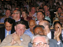 Delegates applaud at the BMA Annual Representative Meeting last month