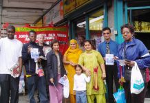 Gate Gourmet locked-out workers and their campaign team won big support on Southall High Street and from postal workers at Greenford Mail Centre yesterday