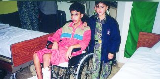 Many young Palestinians, victims of Israeli attacks on the Intifada were treated for their injuries in Baghdad hospitals at the invitation of Saddam Hussein