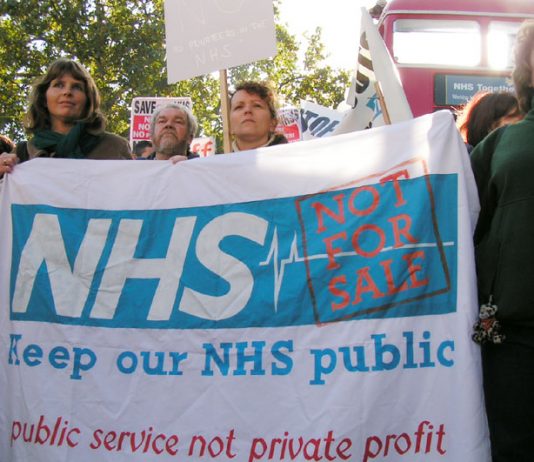 NHS workers from all over the country attended the ‘NHS Together’ lobby of Parliament on November 1