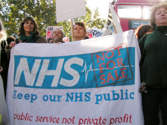 NHS workers from all over the country attended the ‘NHS Together’ lobby of Parliament on November 1