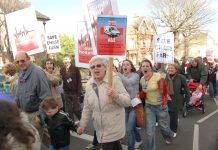 Workers and youth turned out in their thousands last month to march against the planned closure of Chase Farm Hospital, Enfield