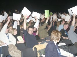 N.U.T. TEACHERS VOTE FOR STRIKE ACTION – over pay, conditions and workload NUT delegates voted to ballot for further strike action following the expected national pay strike on April 24th