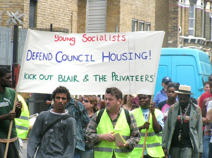 Tenants on the Aylesbury and Heygate estates have been fighting for a number of years against the plans to demolish their homes, and are now to march again to drive the privateers out of the area