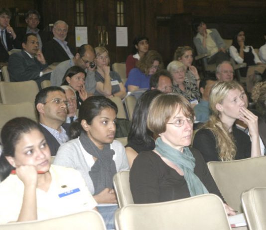 A section of the audience at the BMA special conference in London on Wednesday