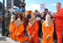 immediate release of Binyam Mohamed and all political prisoners still being held in Guantanamo Bay