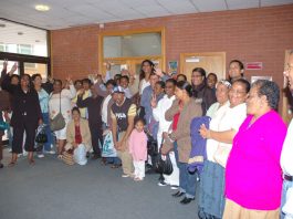 ‘WE SUPPORT YOUR RIGHT TO RETURN’ – TUC leaders tell Chagos Islanders Delegation from the Chagos Islands Community Association at the TUC in Brighton on Wednesday