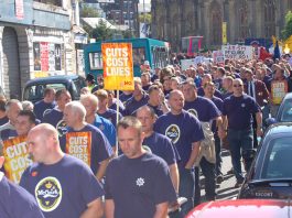Clear message from firefighters: ‘Cuts cost lives’