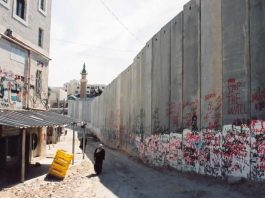 HEALTH IN THE OCCUPIED PALESTINIAN TERRITORY – Part Two Precious water gushes from a water main in Ramallah deliberately smashed by Israeli tank tracks