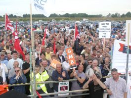 Reinstate sacked Lindsey workers, demands the mass rally