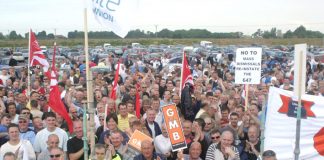 Reinstate sacked Lindsey workers, demands the mass rally