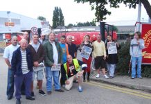 Striking Cambridge postal workers said the mood is defiant as they look forward to the national strike