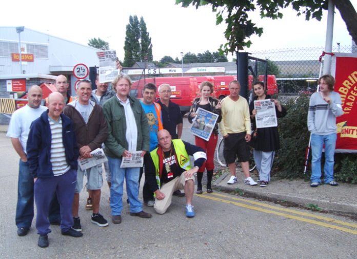 Striking Cambridge postal workers said the mood is defiant as they look forward to the national strike