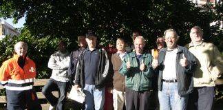 Hampstead CWU pickets on Saturday morning were confident of winning