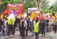 The North East London Council of Action has been conducting a massive campaign to occupy Chase Farm Hospital to stop its closure