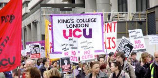 Lecturers fighting Labour cuts – will do the same or more under a coalition government