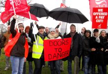 BA strikers confident of victory on the first day of their strike action on March 20th