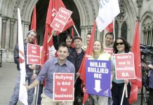 BA cabin crew are fighting a ruthless employer seeking to make them pay with their jobs, wages and pensions for the capitalist crisis. They are meeting on  September 6th to discuss new strike actions to win their struggle