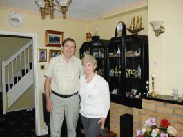 Lewisham Couple Fighting Against Eviction Joe and Christine in their beautiful front room