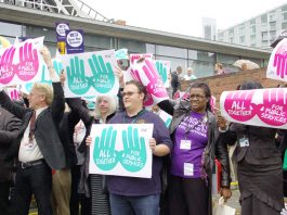 TUC Congress delegates in Manchester