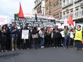 18th Amendment becomes law in Sri Lanka Demonstrators in London in June last year condemn the slaughter of thousands of Tamils by the Sri Lankan army