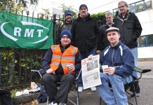 RMT Tube workers fighting London Underground’s plans to sack 800 workers are threatened by Tory coalition plans to provide free labour for employers