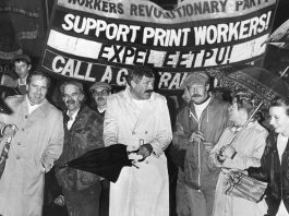 Printers gave their support to the WRP demands to expel the EETPU and that the TUC must call a general strike