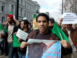 ‘We are leading the world’s revolution against Imperialism and tyranny’ – GADAFFI SPEAKS FROM HIS COMPOUND IN TRIPOLI Libyan students condemn the killing of civilians after a bombing blitz was launched against Libya last weekend
