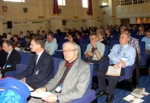 Delegates at yesterday’s BMA Consultants Conference in London, where they voted to fight to defend pensions