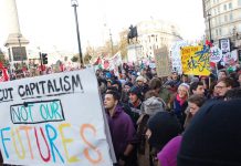 Students marching for a future show they understand what has to be cut