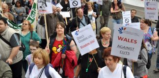 Marchers in London this month to defend the rights of disabled people, demanding ‘Don’t disable us – enable us!’