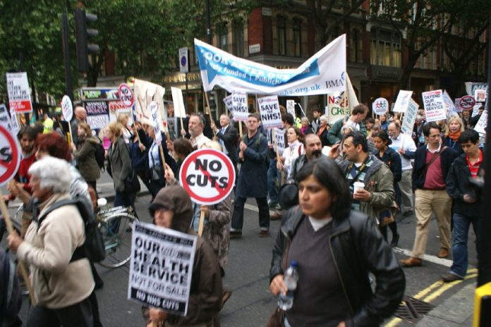 March from the UCH hospital to the Department of Health on May 17 demand no to cuts and privatisation