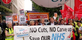 March on the 63rd anniversary of the NHS, was supported by BMA members who fought for their union’s policy that the Health Bill be immediately withdrawn