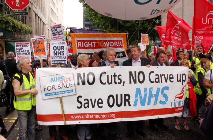 March on the 63rd anniversary of the NHS, was supported by BMA members who fought for their union’s policy that the Health Bill be immediately withdrawn