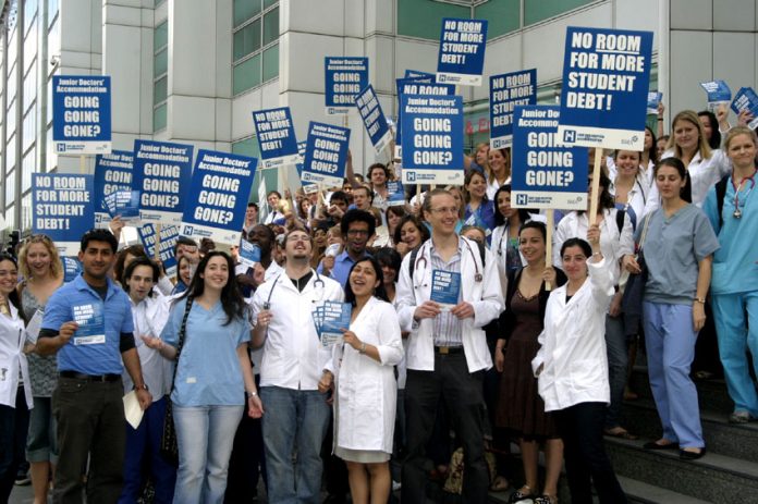 Medical students face massive debts by the time they graduate