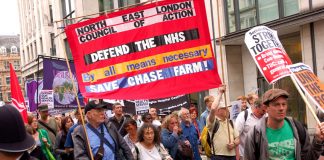 The July 5th NHS Anniversary march showed the determination to defend the NHS by all means necessary