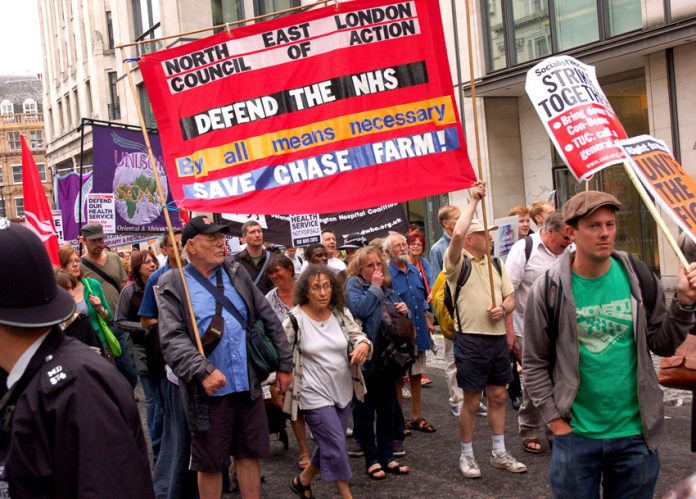 The July 5th NHS Anniversary march showed the determination to defend the NHS by all means necessary