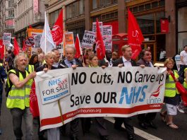 The Health and Social Care Bill must be abandoned – says BMA Unite members marching on July 7th this year, the 63rd Anniversary of the founding of the NHS