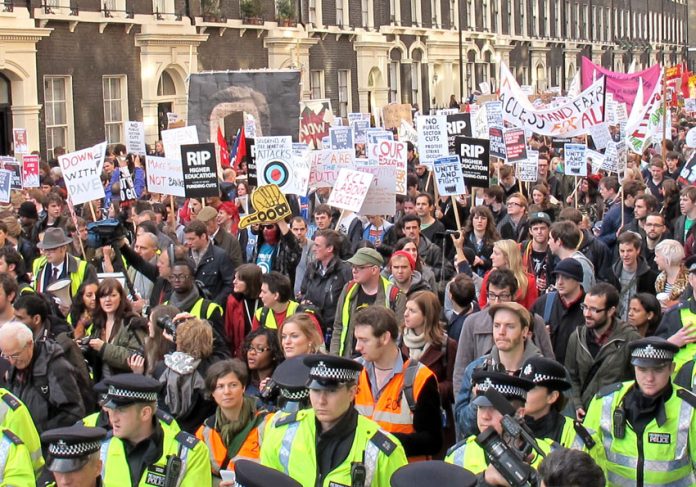 Thousands of students took the streets of London for the National Day of Action last November against fees, education cuts and the scrapping of EMA