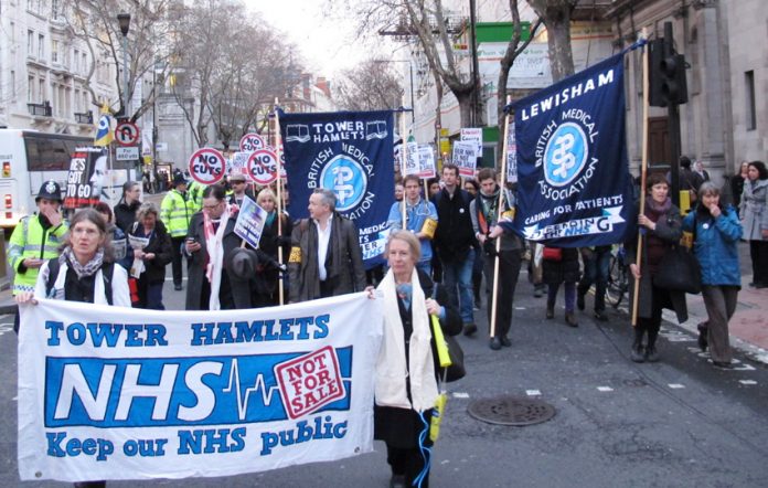 The health trade unions and the BMA are now on the front line of the struggle to defend the NHS and the Welfare State