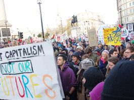 Money worries the main concern of most students – NUS survey shows Huge demonstration against £9,000 fees in Trafalgar Square on December 9th 2010