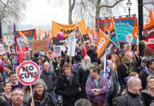 Workers turned out in their hundreds of thousands on March 26 2011. They are determined to defend their jobs, pay, conditions and employment rights