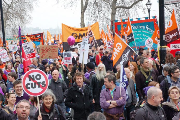 Workers turned out in their hundreds of thousands on March 26 2011. They are determined to defend their jobs, pay, conditions and employment rights