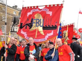 Essex FBU strike ballot launched Yorkshire FBU members on the 500,000-strong TUC demonstration in March last year against the coalition government’s cuts