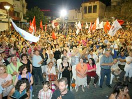 LEON TROTSKY’S ‘WHITHER FRANCE’ TODAY Part 2: Neither ‘austerity’ nor ‘growth’ – get rid of capitalism! A Syriza mass demonstration in Athens – the mass movement has emerged suddenly out of the crisis and is posed with becoming the government – its leader Tsipras (below) is however opposed to the Greek working class taking power
