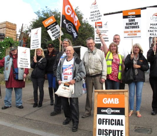 Remploy disabled workers picket to save their jobs from savage and heartless government cuts